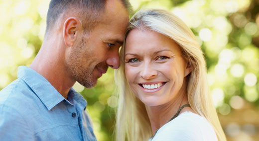 Christian Singles Couple Happy Christian Singles Couple